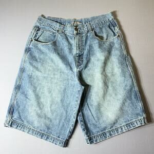 P.J. Mark Baggy Y2K Denim Shorts Size 38